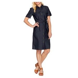 Denim Shirt Dress New Without Tags